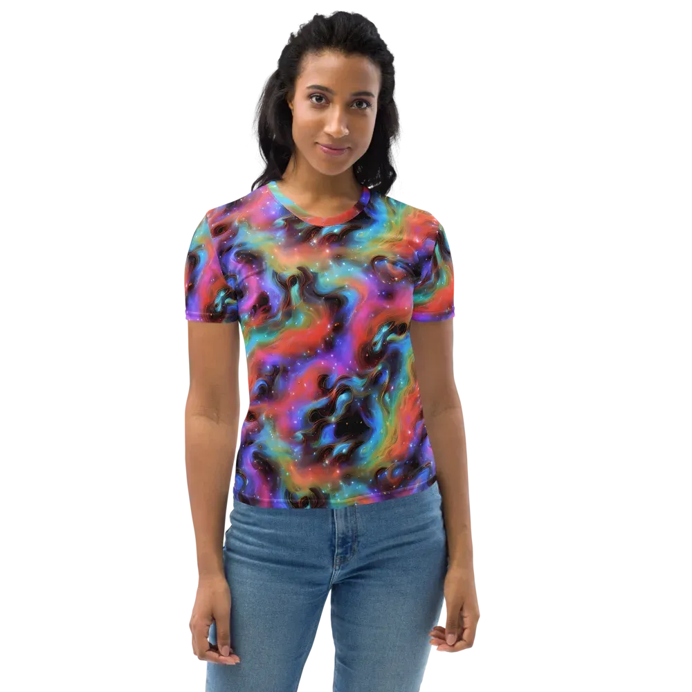Starfire Drift on Women's Crew Neck T-Shirt — Front