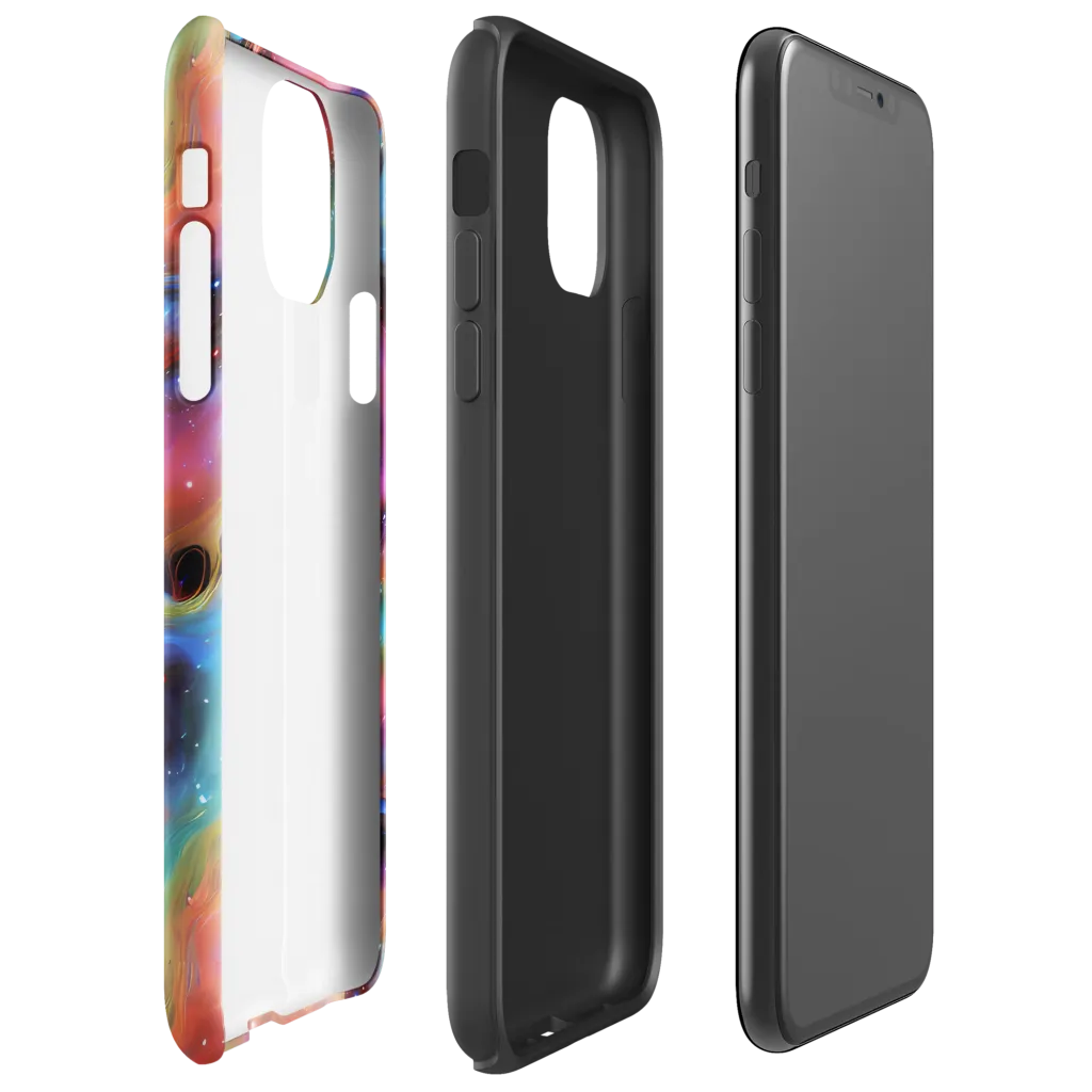 Starfire Drift on Tough Case for iPhone® — Right