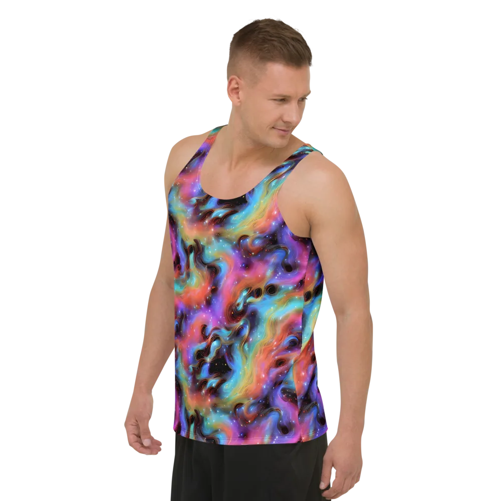 Starfire Drift on Men's Tank Top — Left Front
