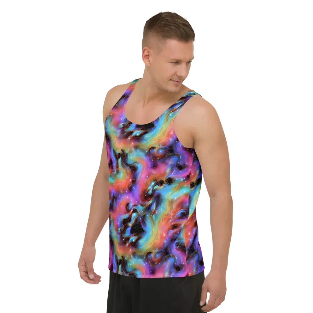 Starfire Drift on Men's Tank Top — Left Front