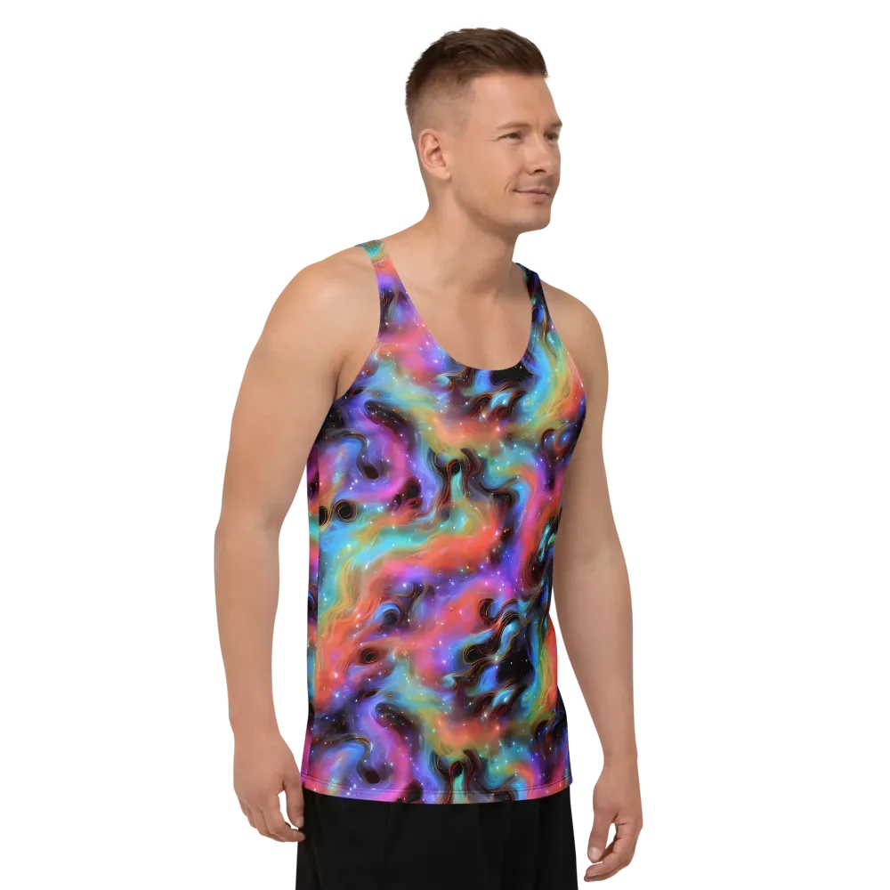 Starfire Drift on Men's Tank Top — Right Front