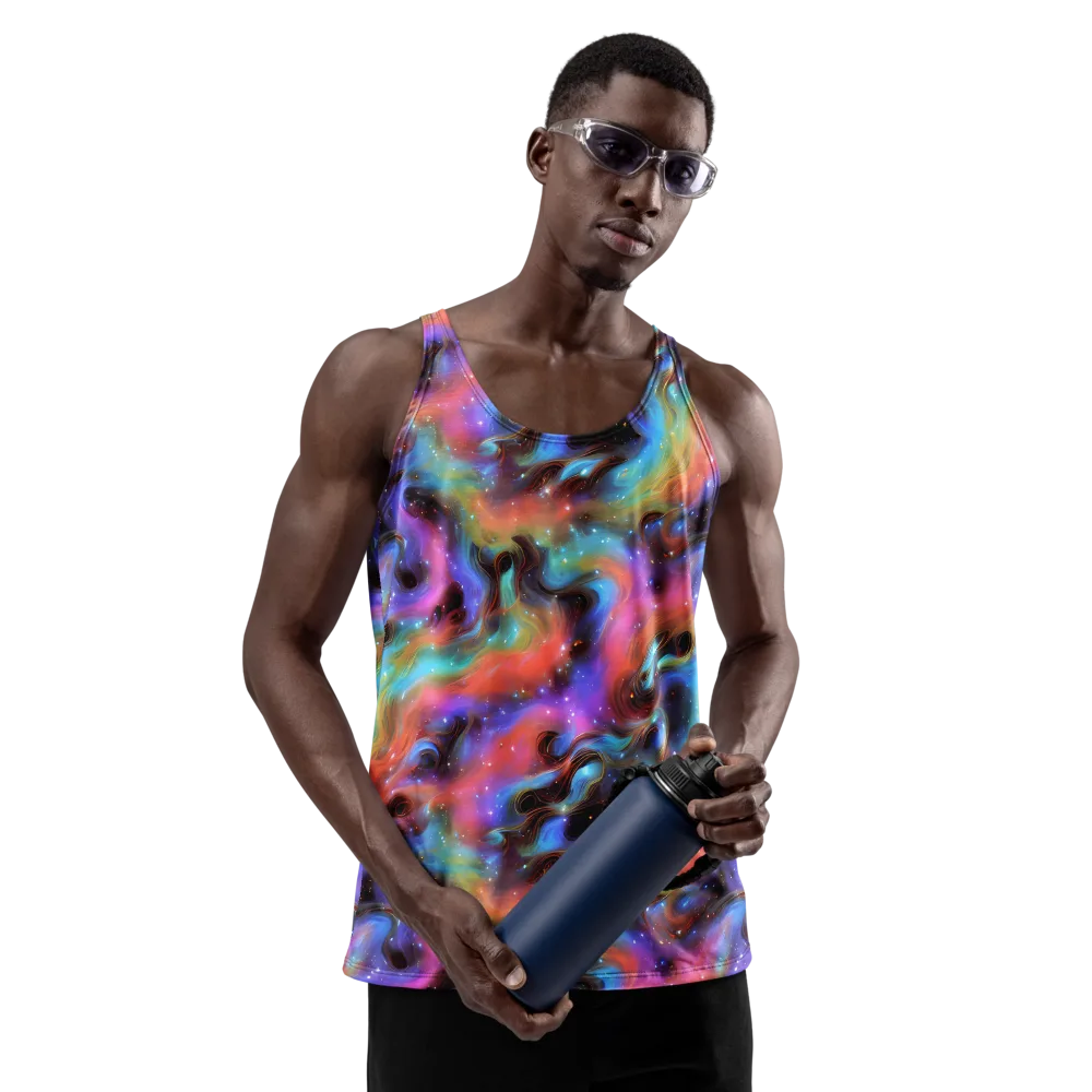 Starfire Drift on Men's Tank Top — Front