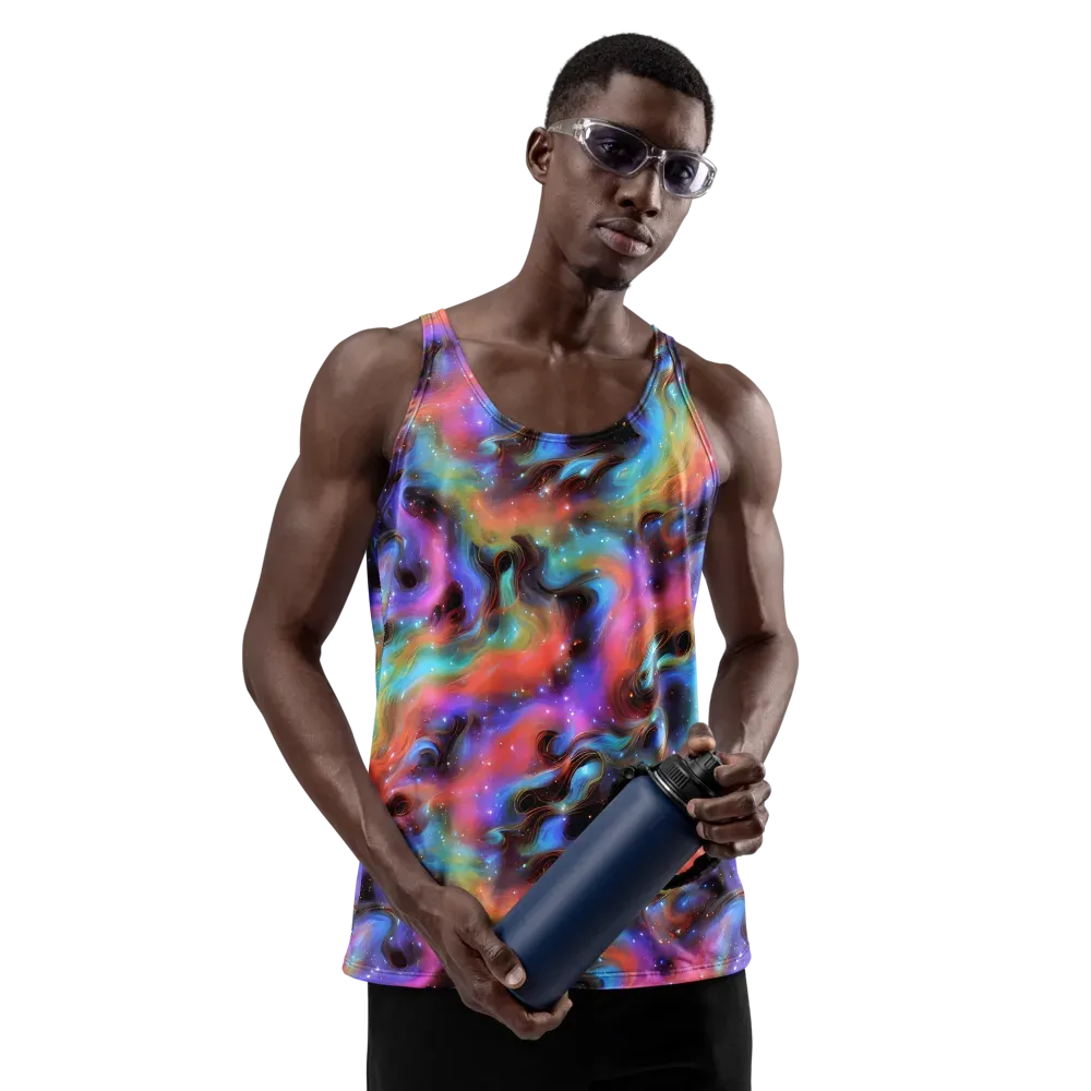 Starfire Drift on Men's Tank Top — Front