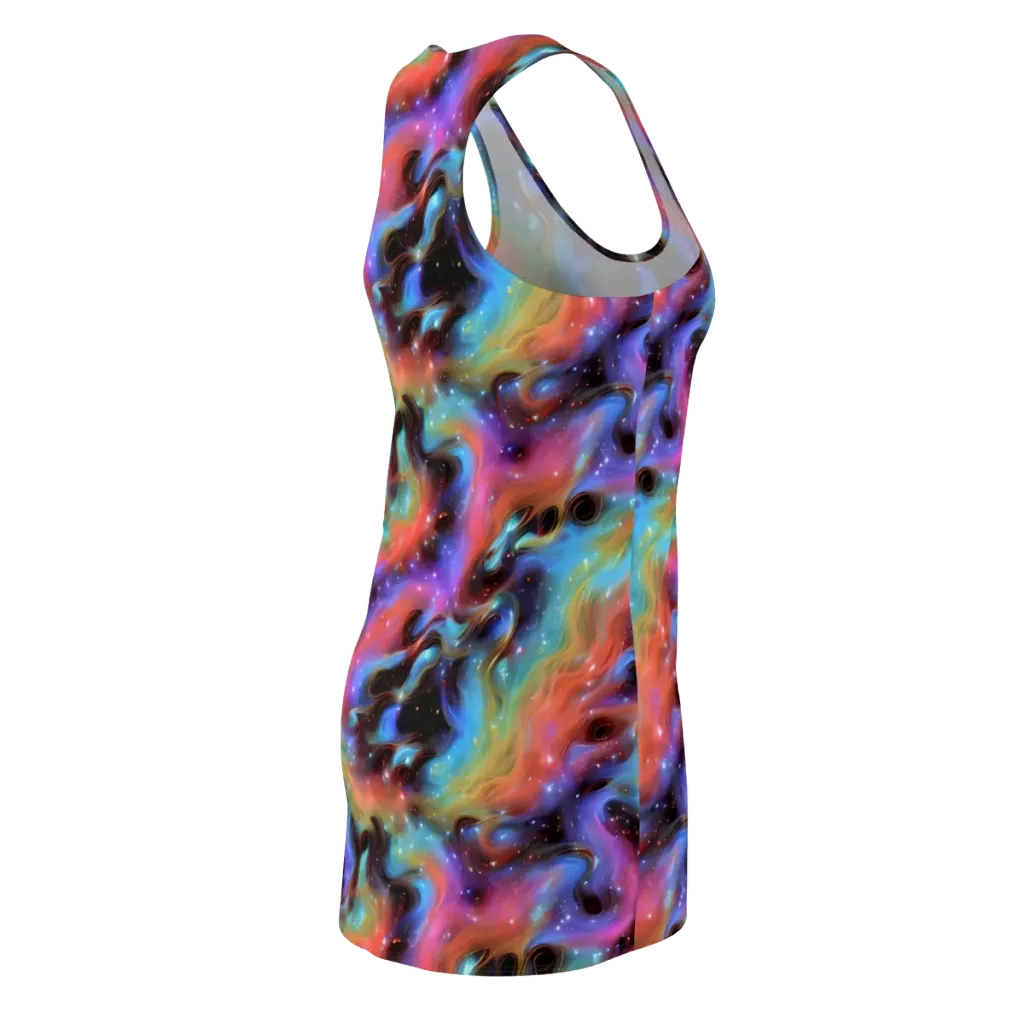 Starfire Drift on Racerback Dress — Back Side