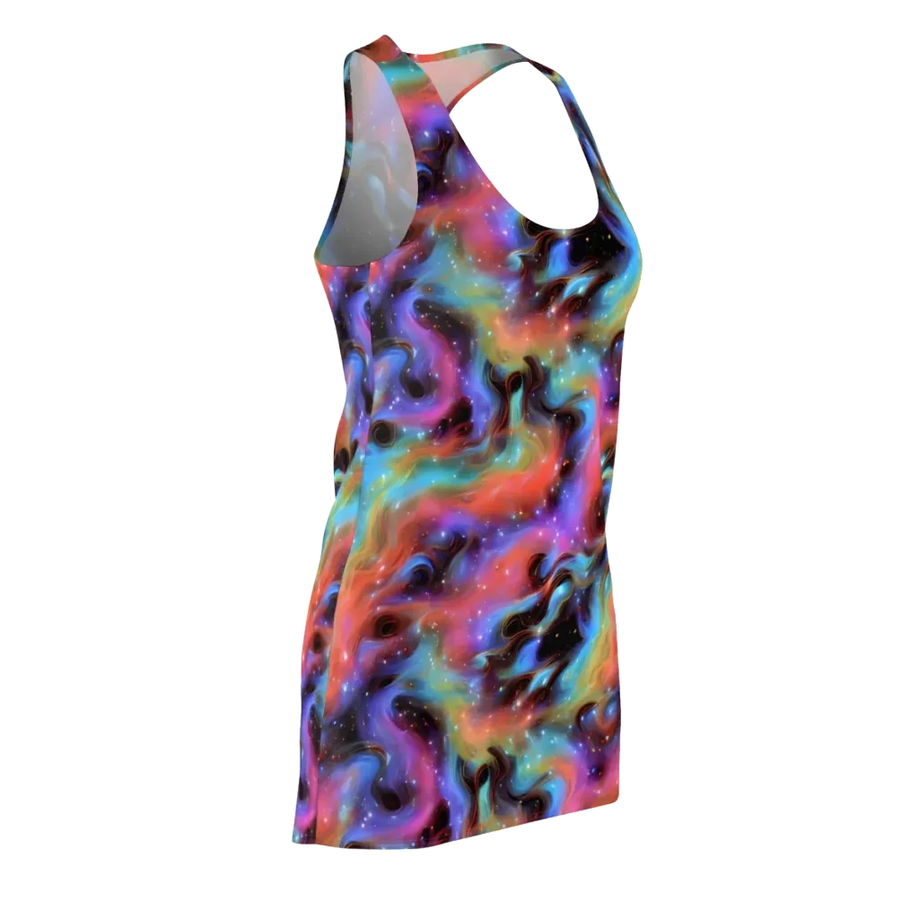 Starfire Drift on Racerback Dress — Front Side