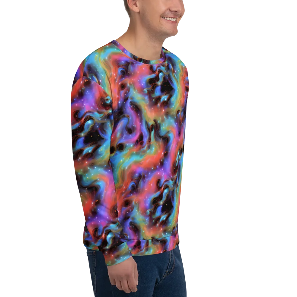 Starfire Drift on Sweatshirt — Right Front