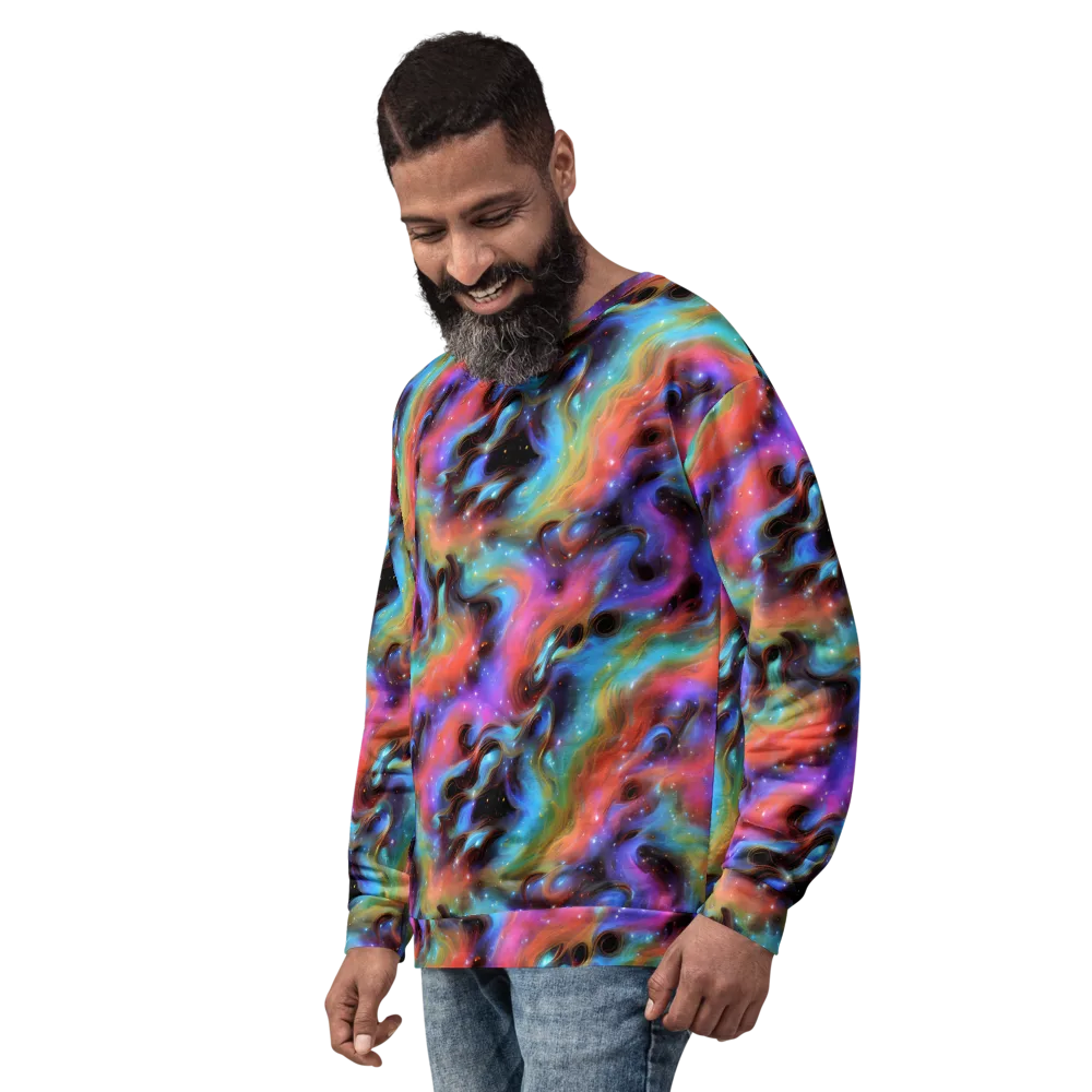Starfire Drift on Sweatshirt — Left Front