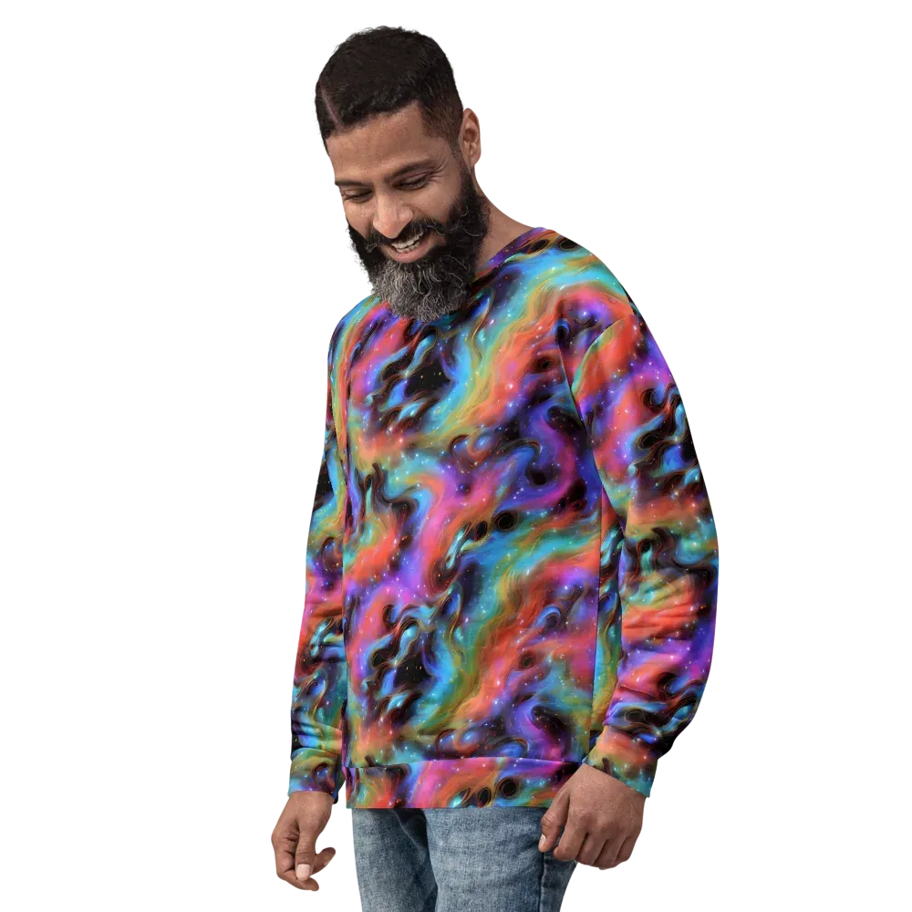 Starfire Drift on Sweatshirt — Left Front