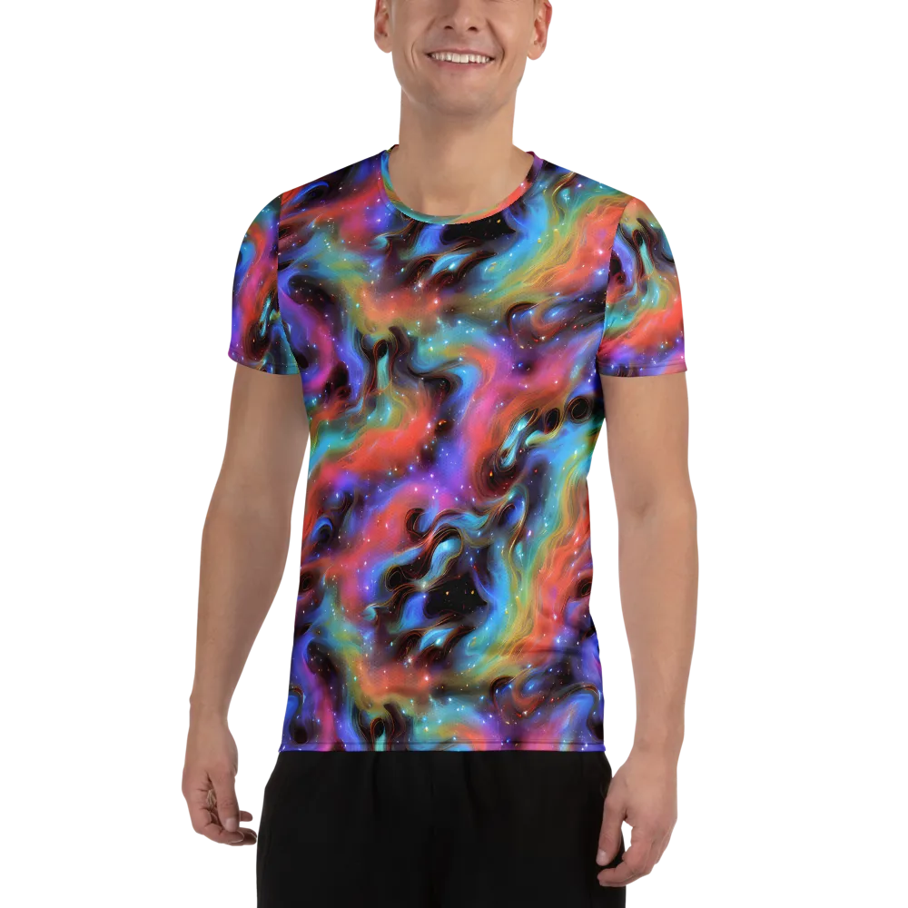 Starfire Drift on Men's Athletic T-Shirt — Front