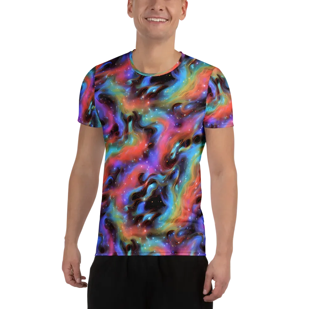 Starfire Drift on Men's Athletic T-Shirt — Front