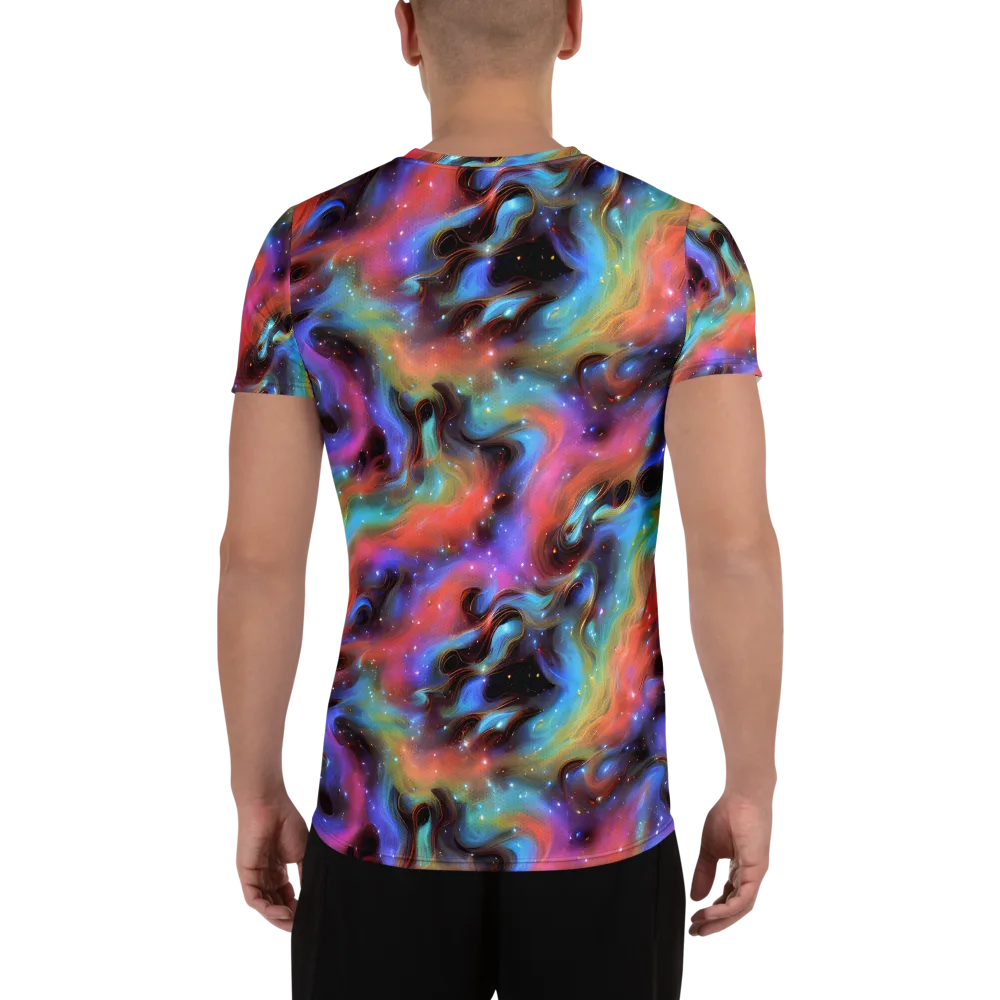 Starfire Drift on Men's Athletic T-Shirt — Back