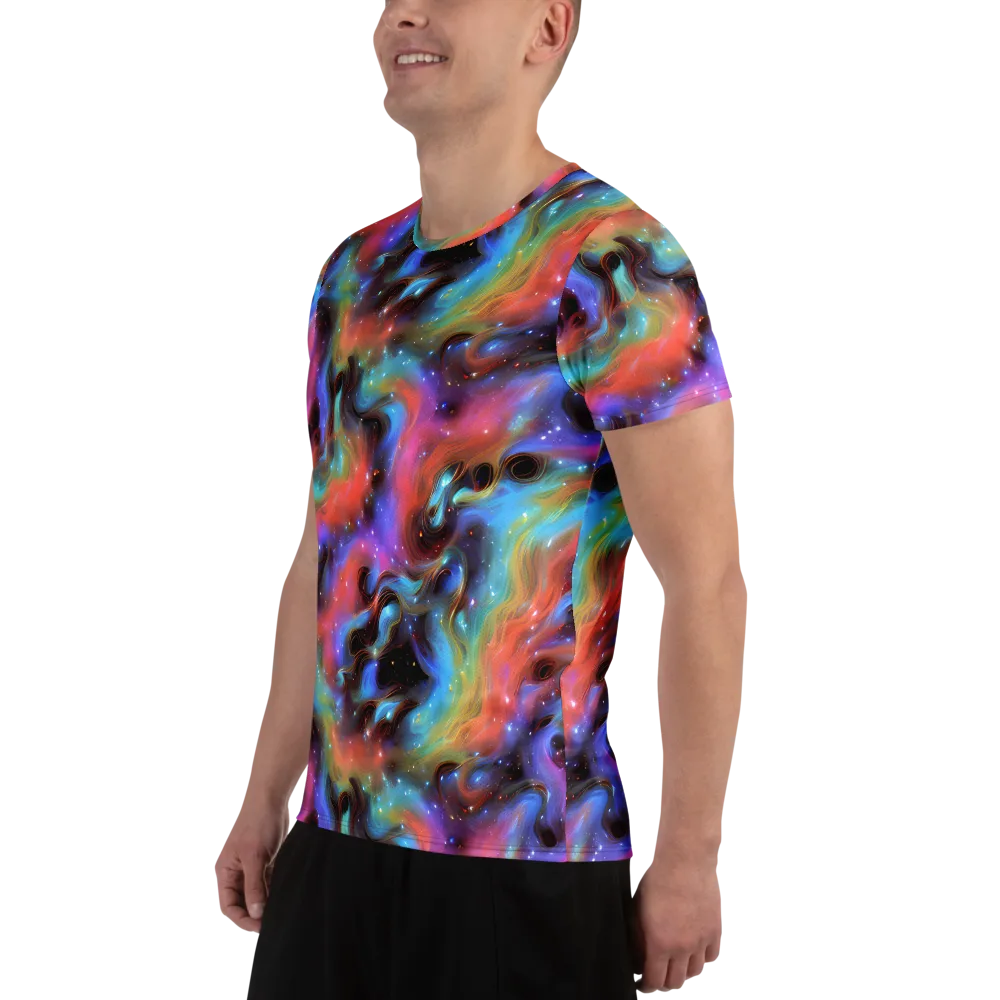 Starfire Drift on Men's Athletic T-Shirt — Left