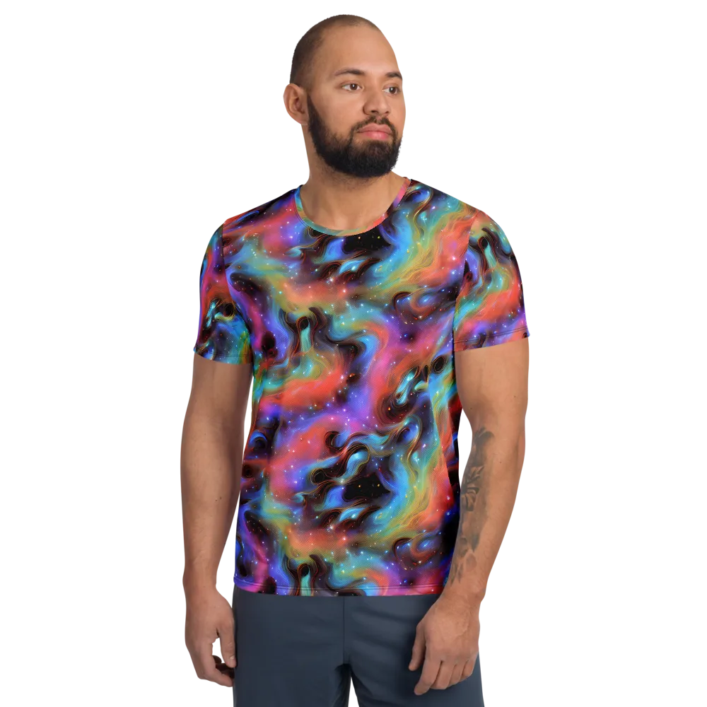 Starfire Drift on Men's Athletic T-Shirt — Front
