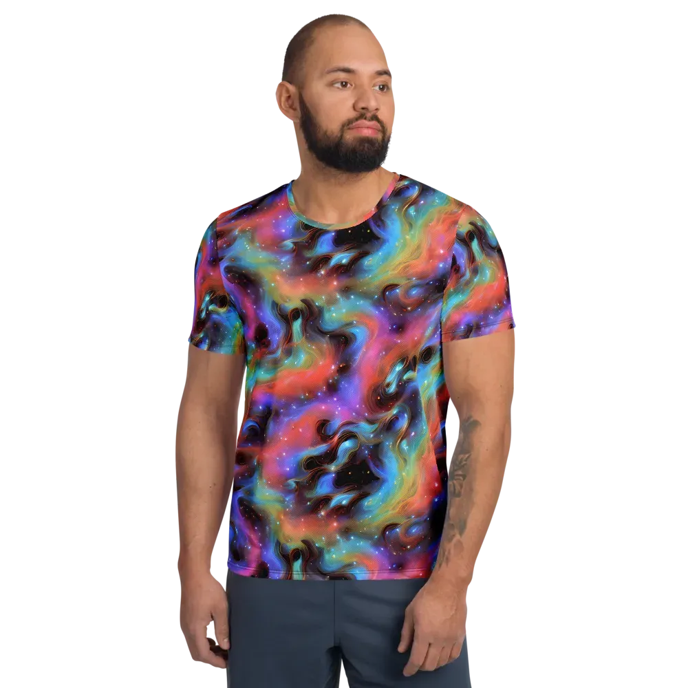 Starfire Drift on Men's Athletic T-Shirt — Front