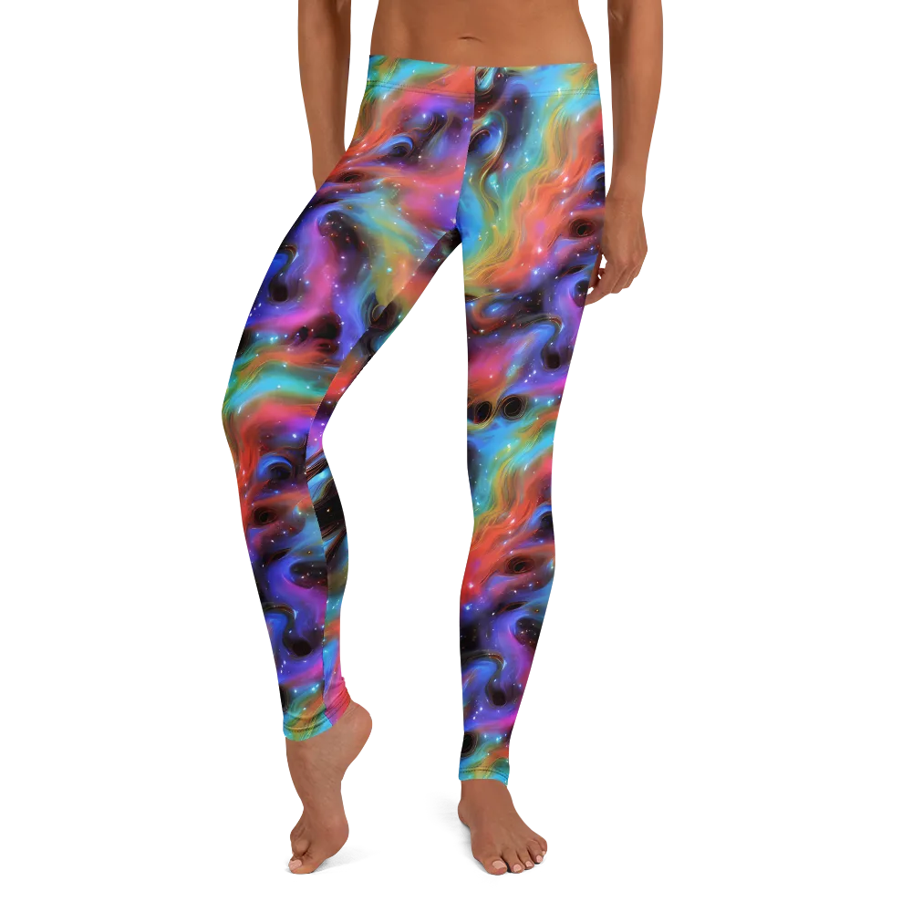 Starfire Drift on Leggings — Front