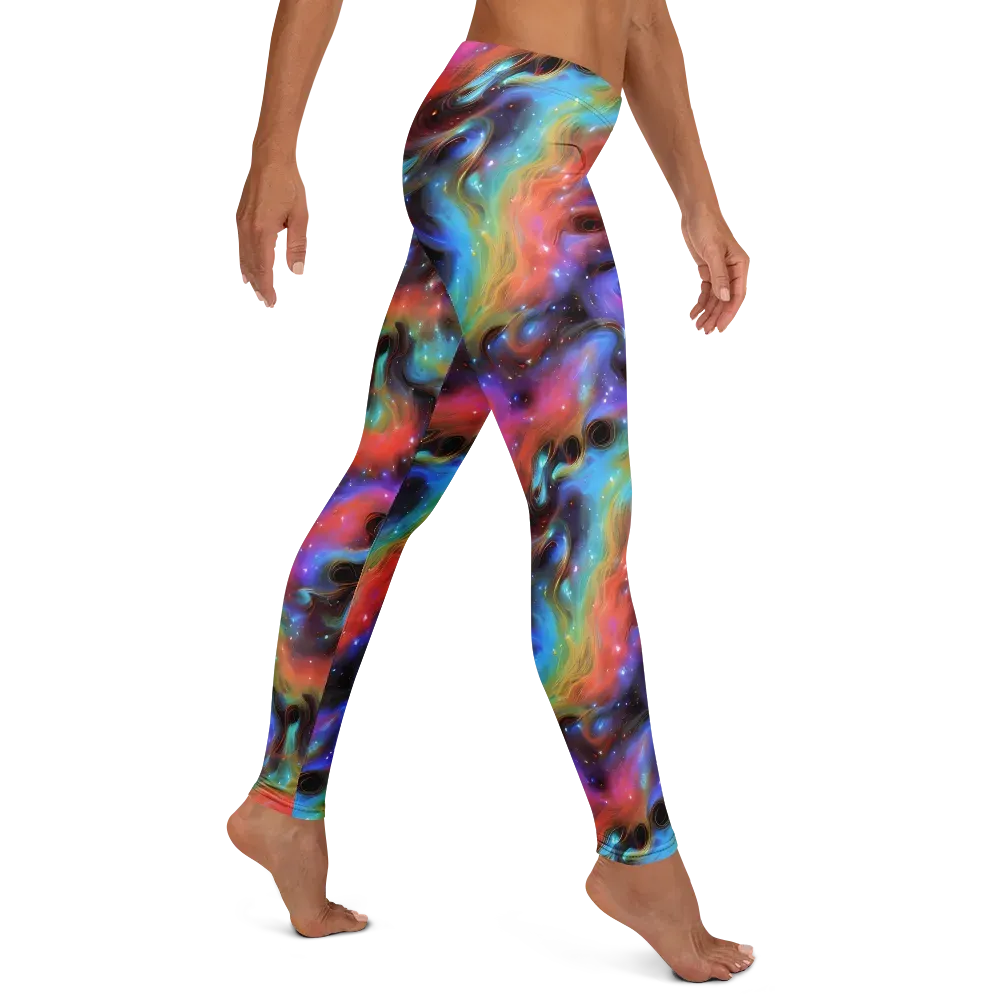 Starfire Drift on Leggings — Right