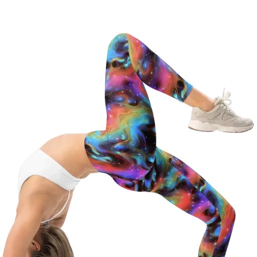 Starfire Drift on a Leggings