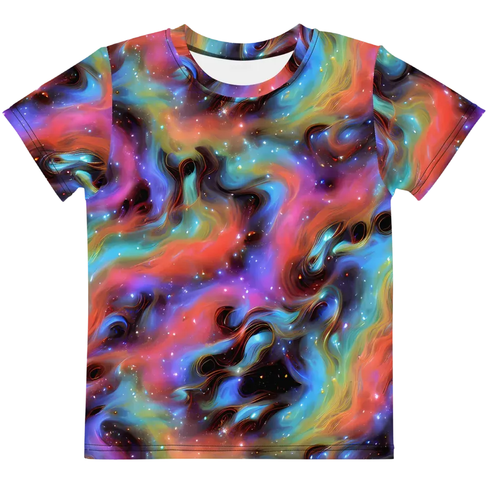 Starfire Drift on Kids Crew Neck T-Shirt — Front