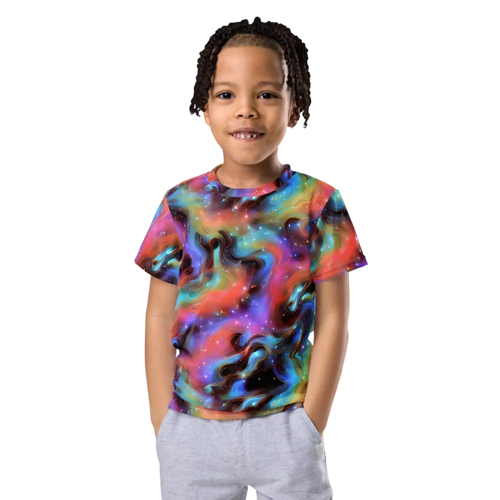 Starfire Drift on Kids Crew Neck T-Shirt — Front