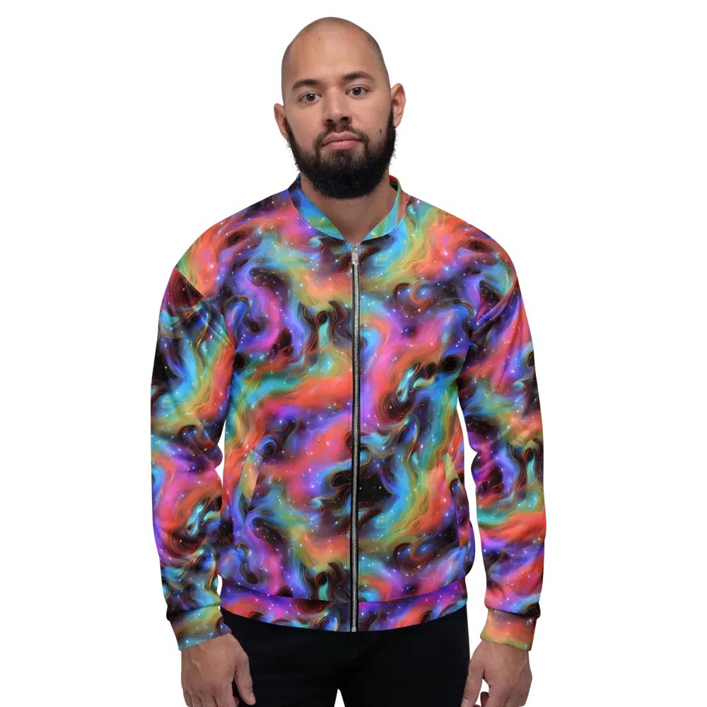 Starfire Drift on Bomber Jacket — Front