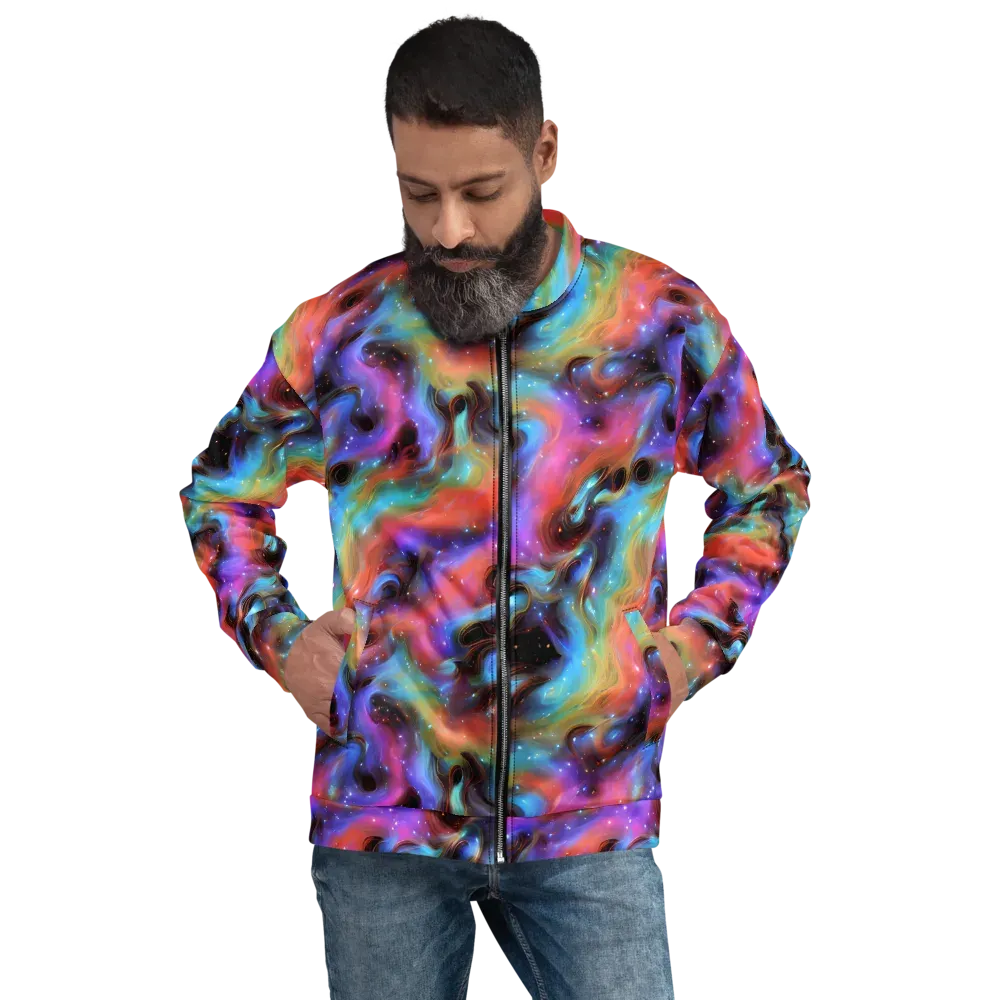 Starfire Drift on Bomber Jacket — Front