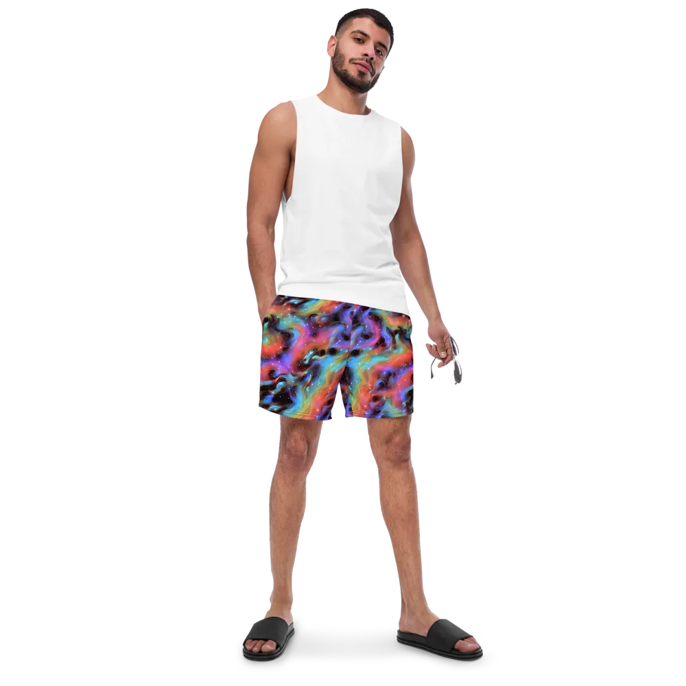 Starfire Drift on Swim Trunks — Front
