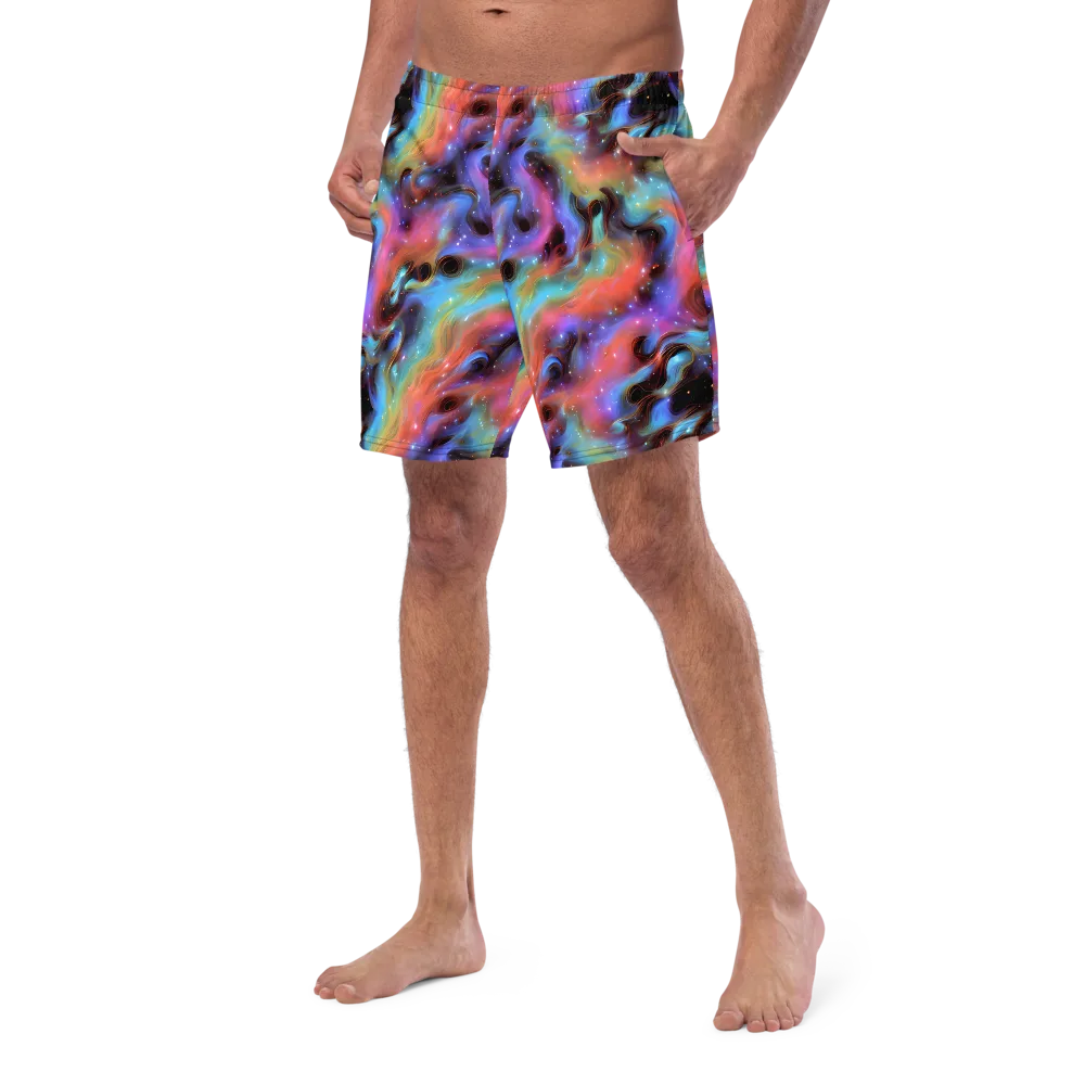 Starfire Drift on Swim Trunks — Left Front