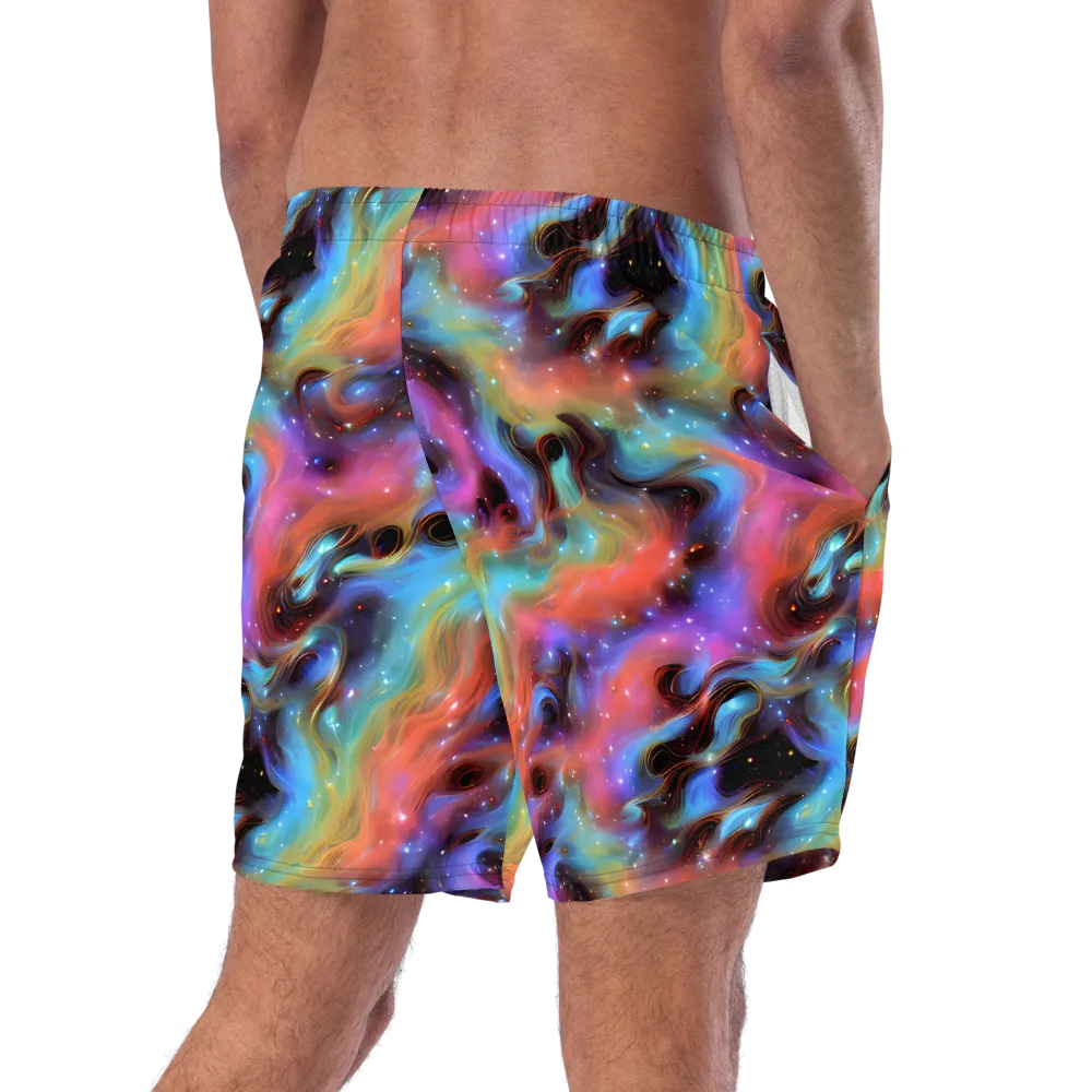 Starfire Drift on Swim Trunks — Right Back