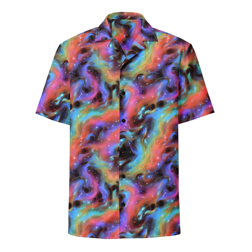 Starfire Drift on Button Shirt — Front