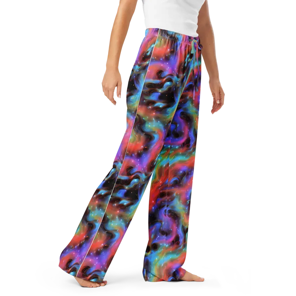 Starfire Drift on Women's Pajama Pants — Right Front