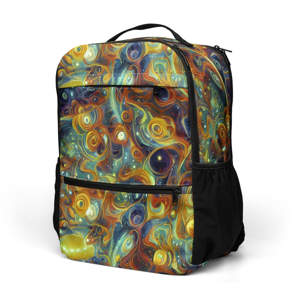 Liquid Orion on Utility Backpack — Left Front