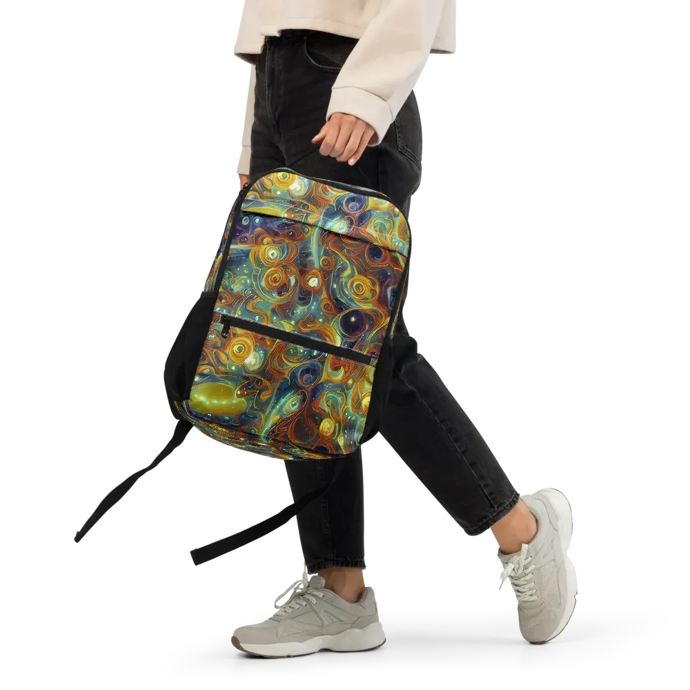 Liquid Orion on Utility Backpack — Front