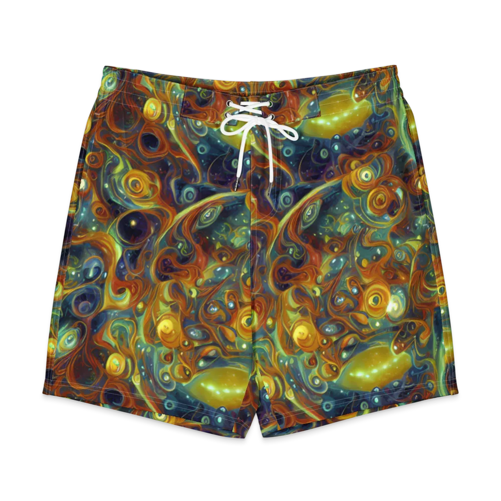 Liquid Orion on Men's Board Shorts — Front