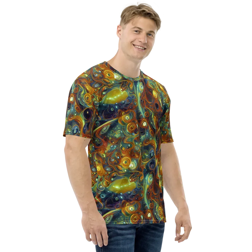 Liquid Orion on Men's Crew Neck T-Shirt — Right