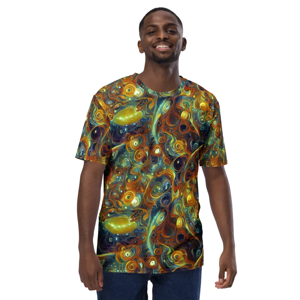 Liquid Orion on Men's Crew Neck T-Shirt — Front