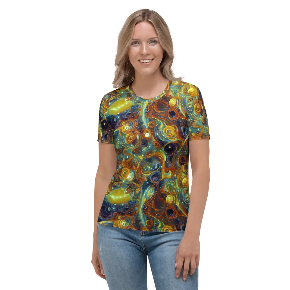 Liquid Orion on Women's Crew Neck T-Shirt — Front