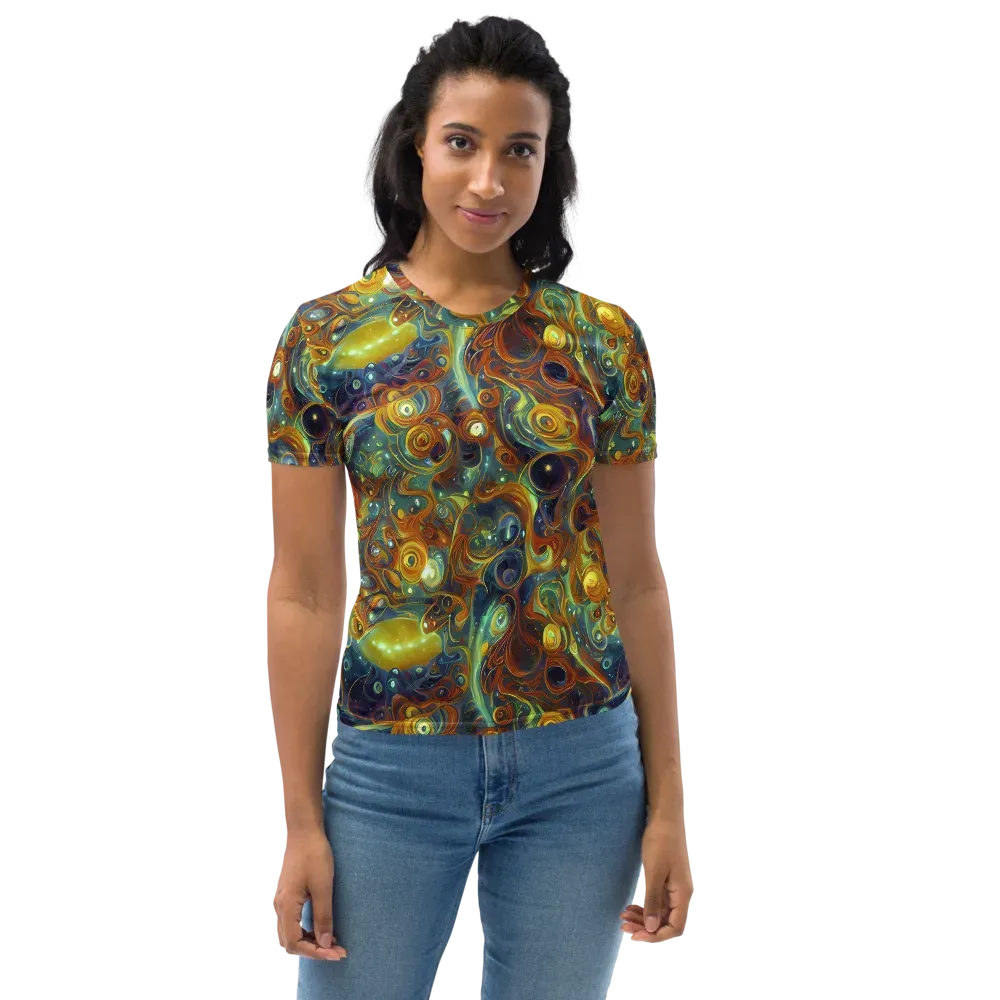 Liquid Orion on Women's Crew Neck T-Shirt — Front
