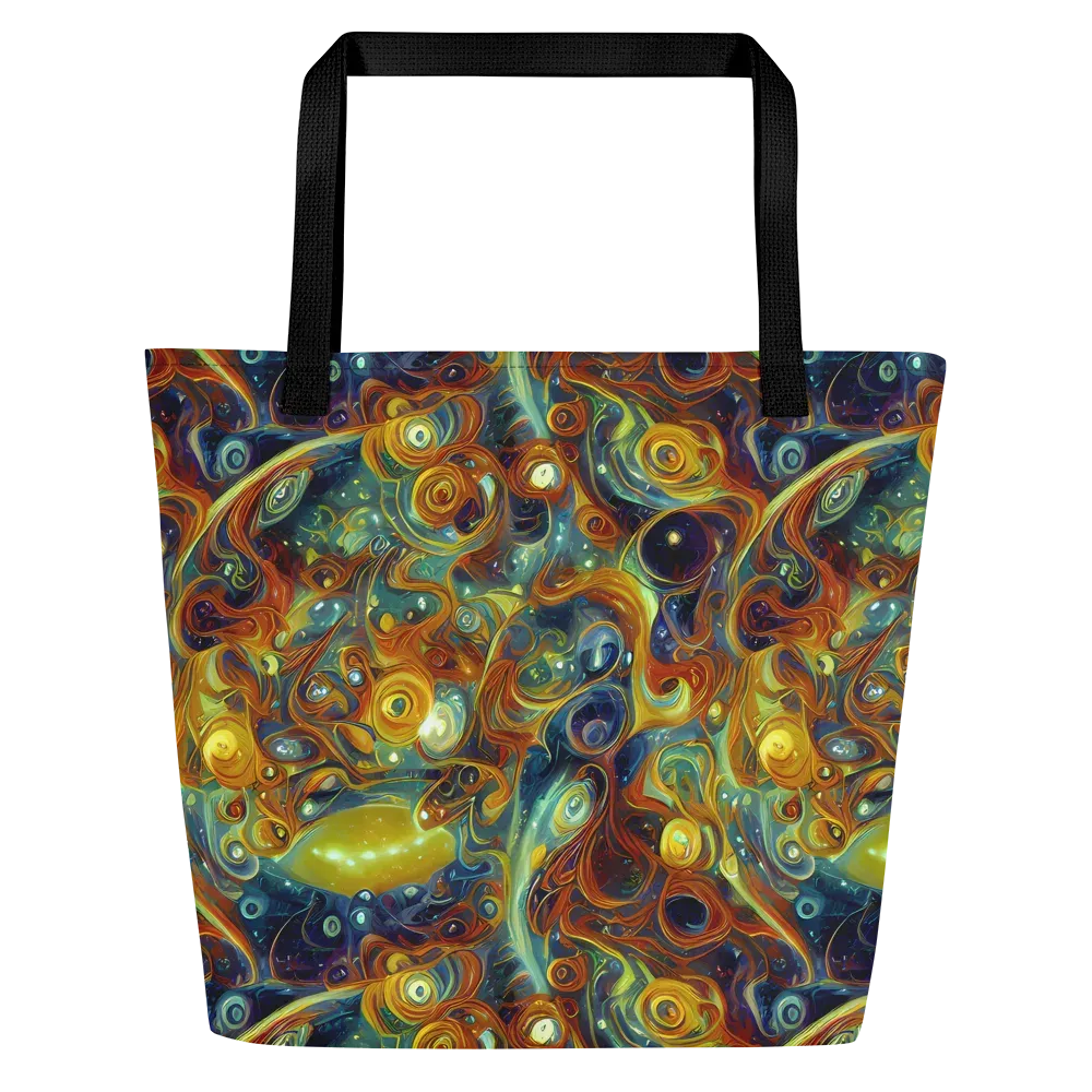 Liquid Orion on Large Tote Bag W/ Pocket — Front