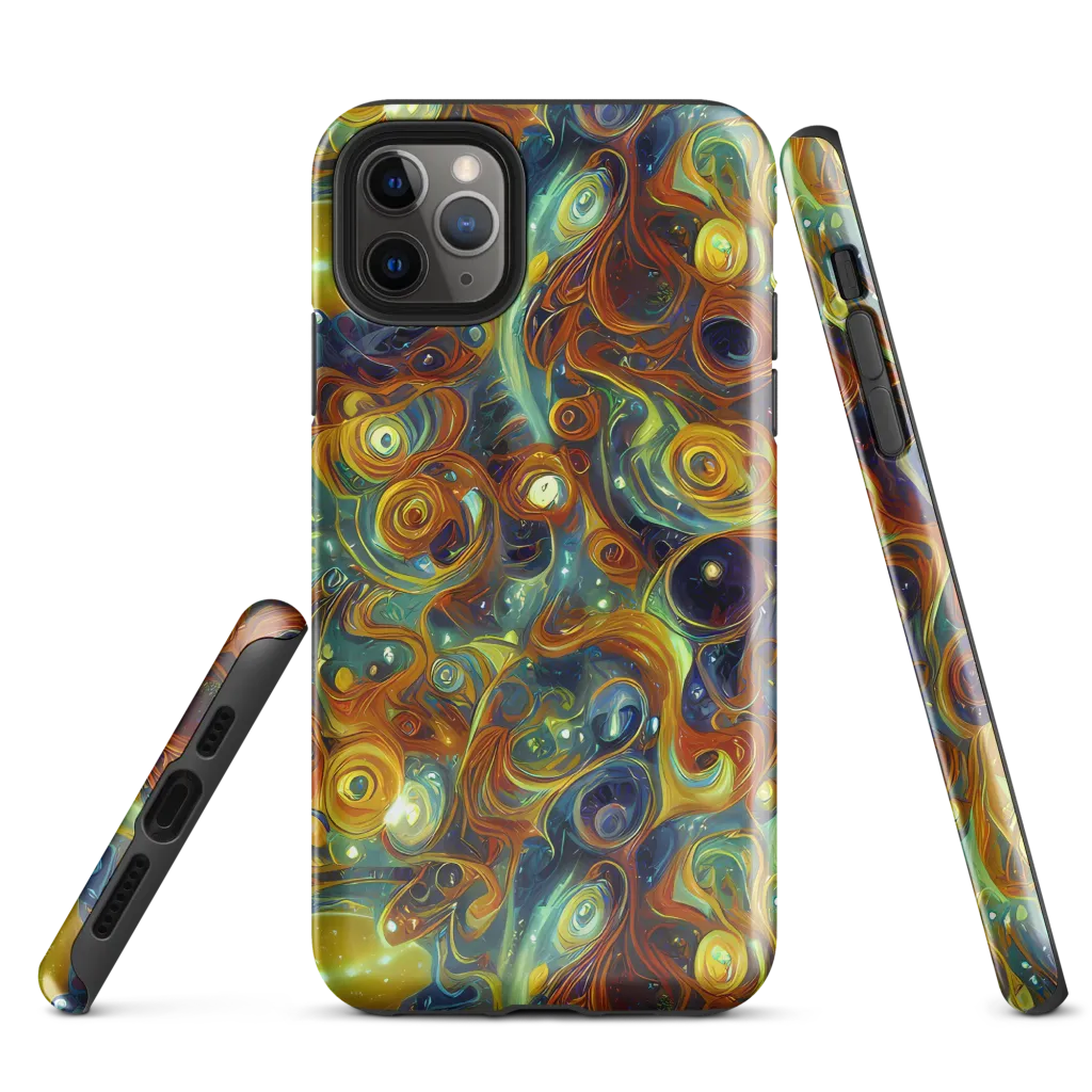 Liquid Orion on Tough Case for iPhone® — Front