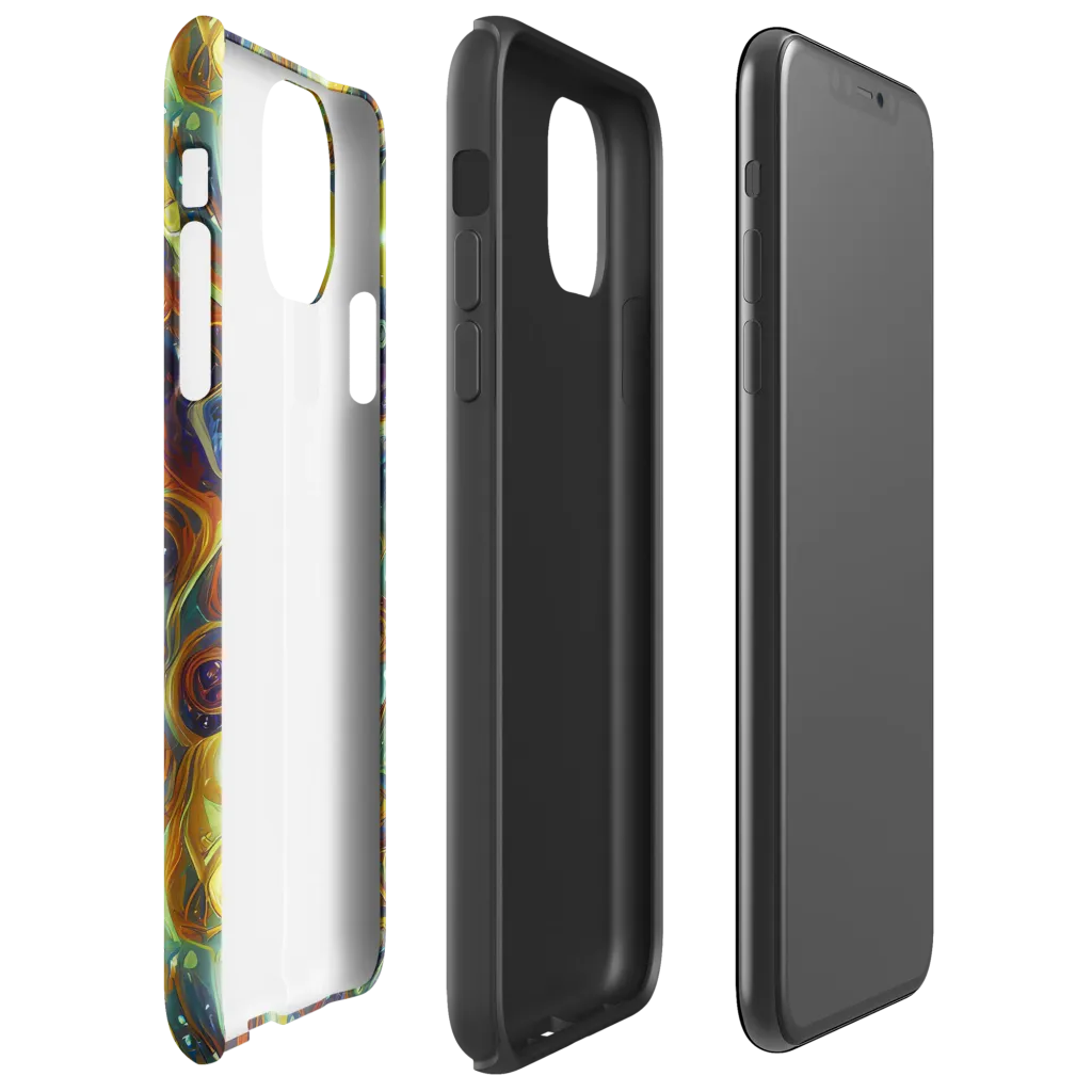 Liquid Orion on Tough Case for iPhone® — Right