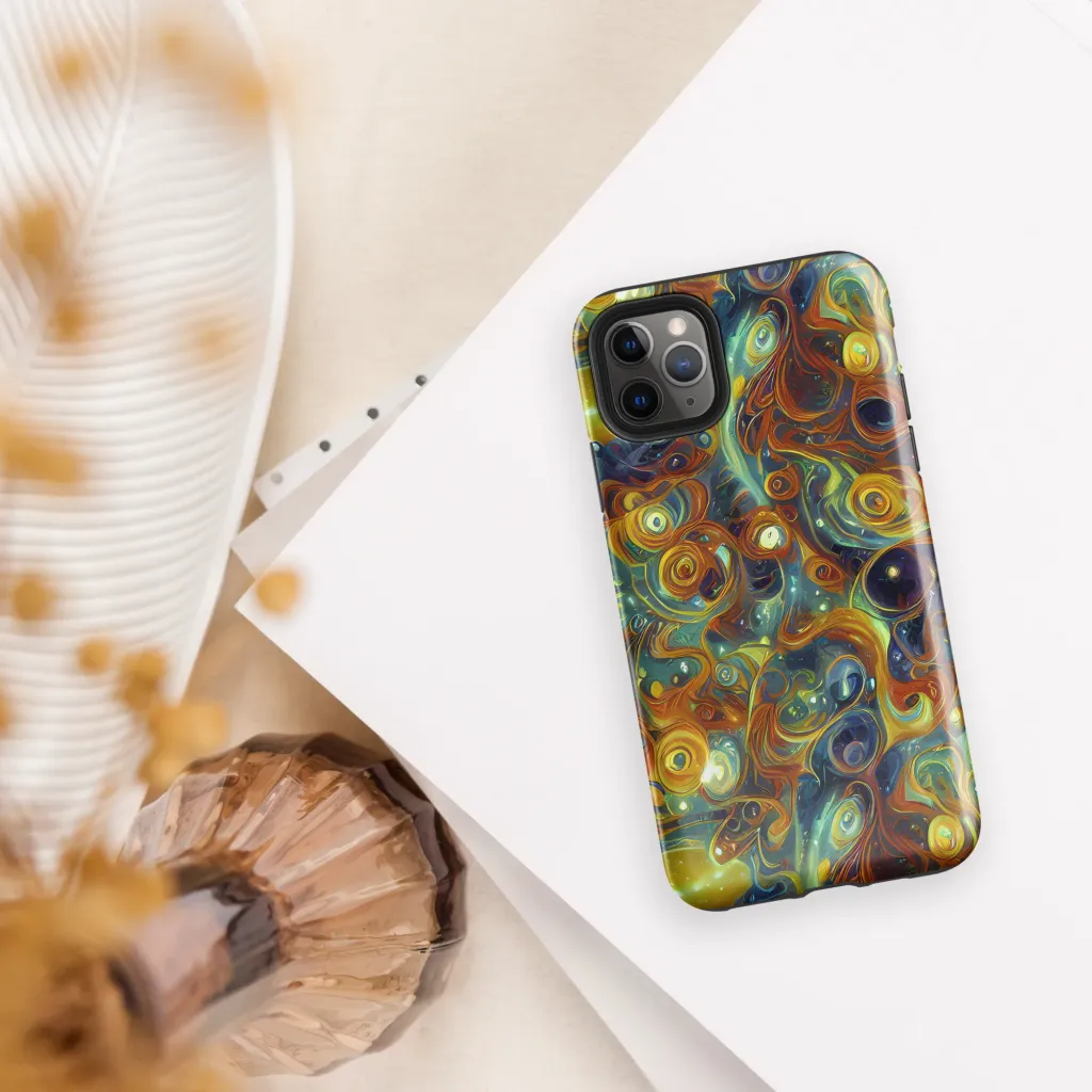 Liquid Orion on Tough Case for iPhone® — Front