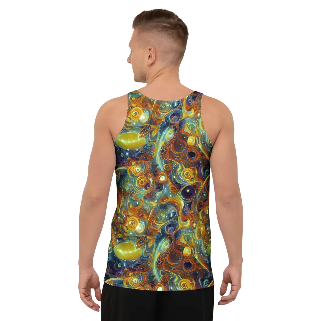 Liquid Orion on Men's Tank Top — Back