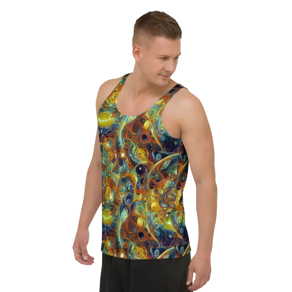 Liquid Orion on Men's Tank Top — Left Front