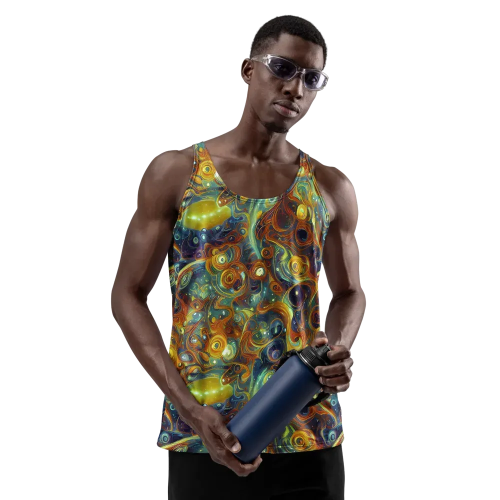 Liquid Orion on Men's Tank Top — Front