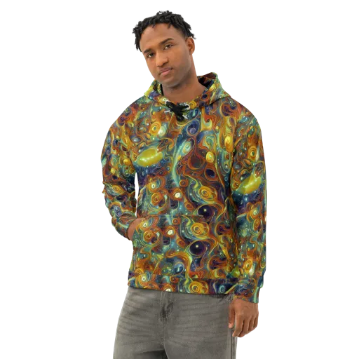 Liquid Orion on a Cotton Hoodie