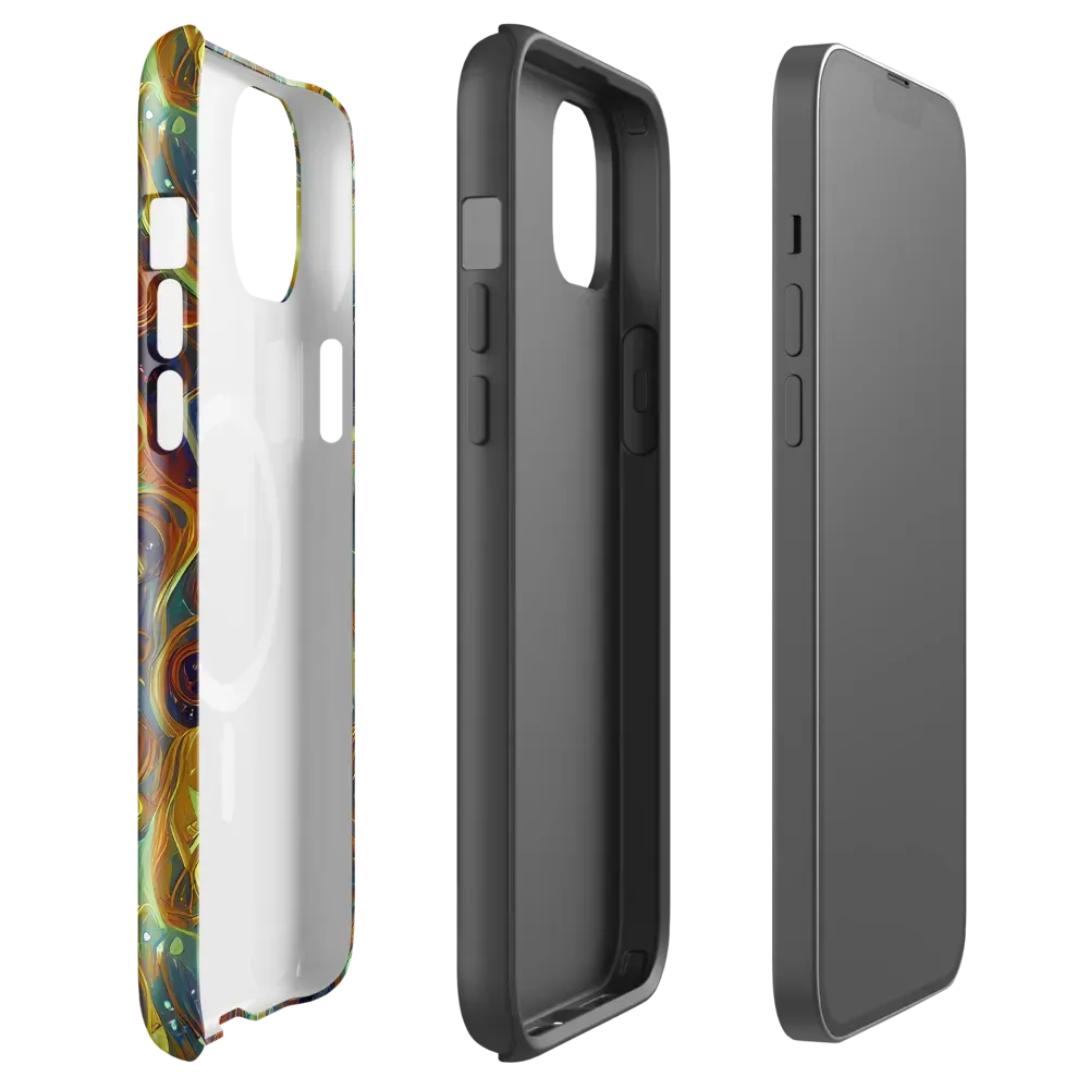 Liquid Orion on MagSafe Tough Case for iPhone® — Front