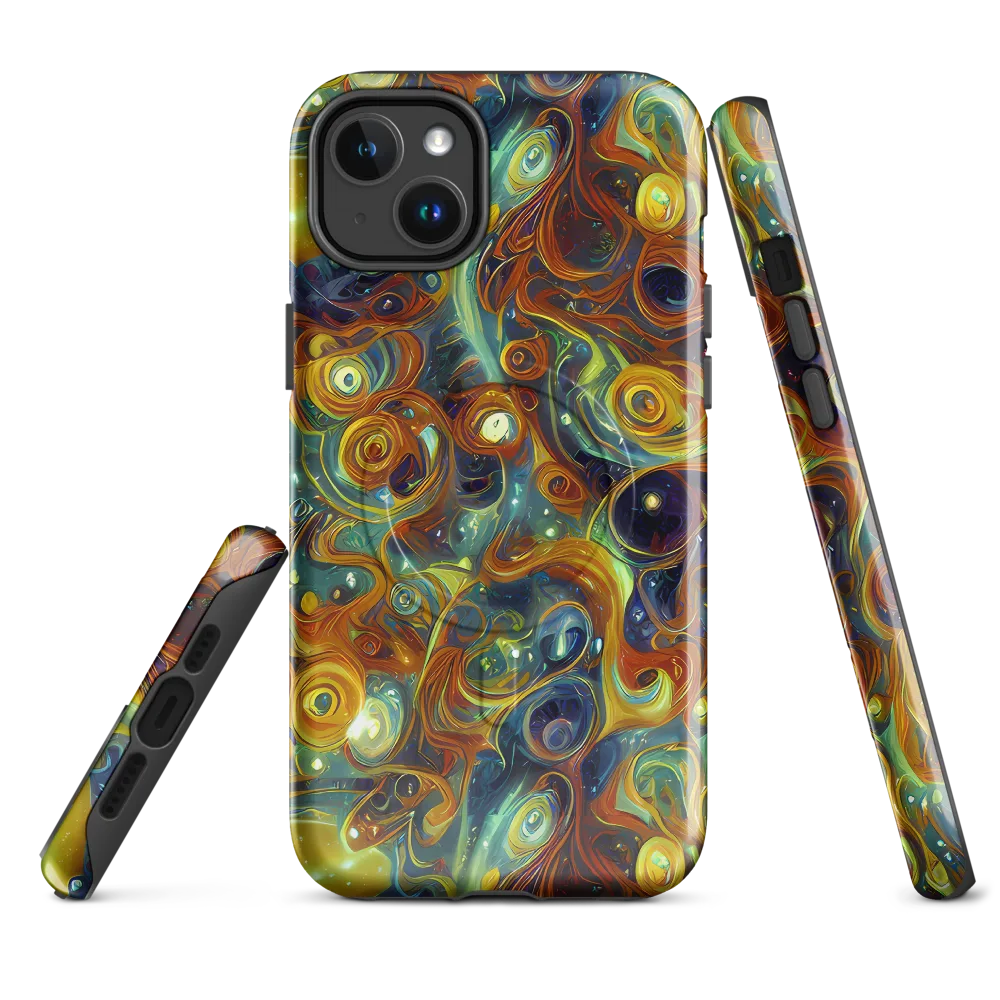 Liquid Orion on MagSafe Tough Case for iPhone® — Front