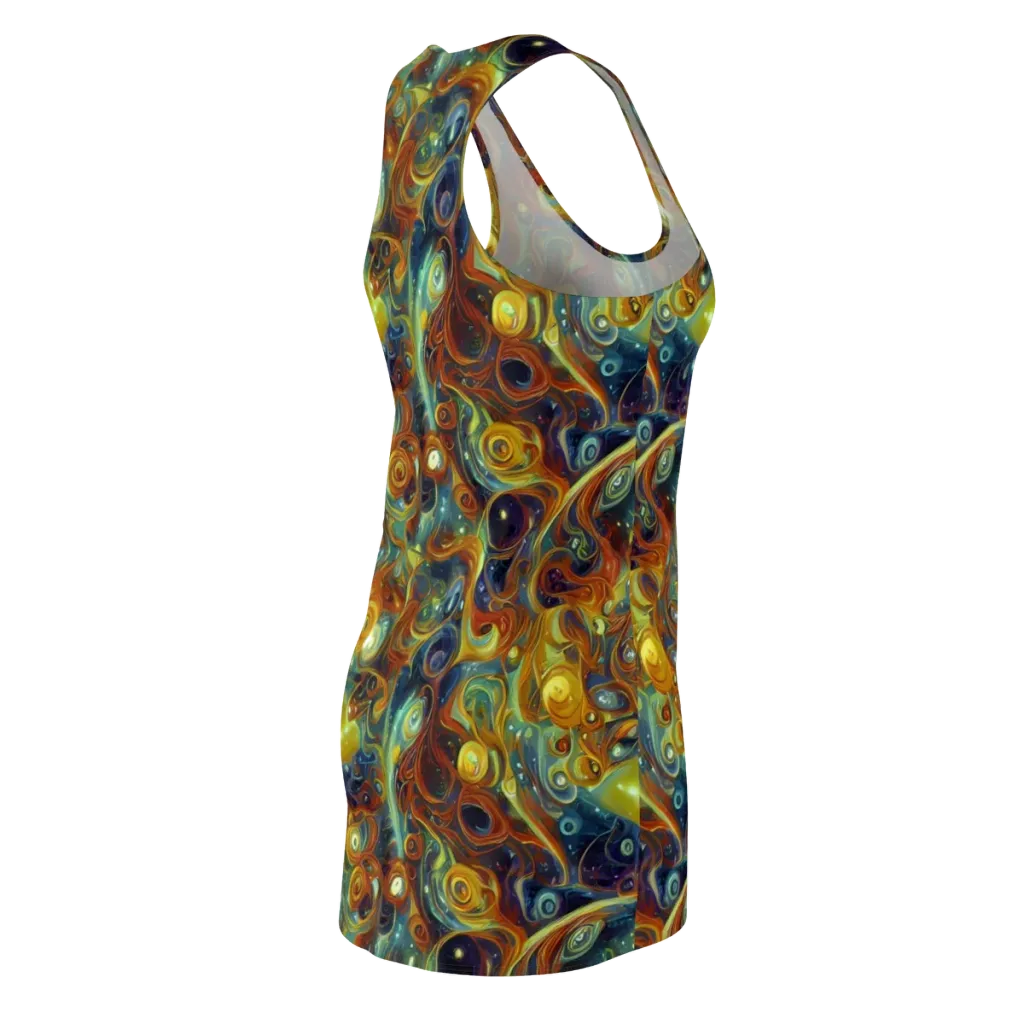 Liquid Orion on Racerback Dress — Back Side