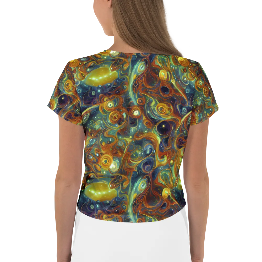 Liquid Orion on Crop Tee — Back