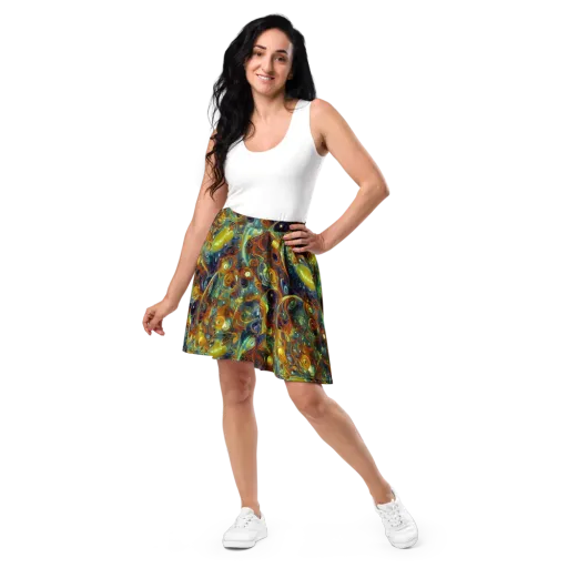Liquid Orion on a Skater Skirt